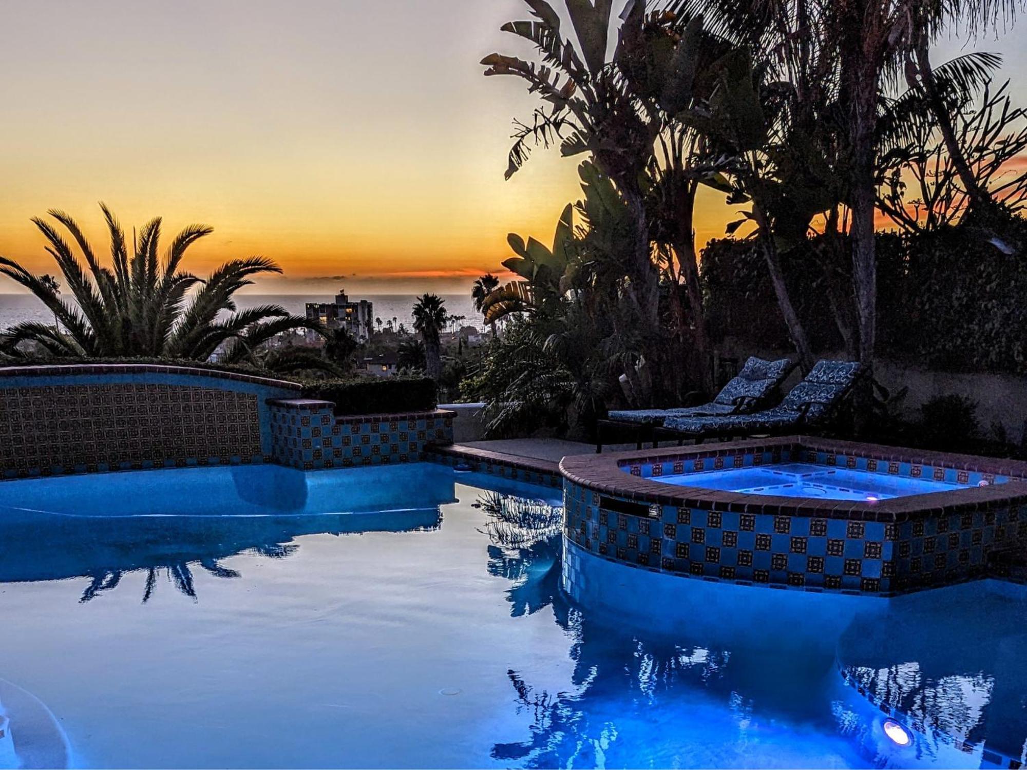 סן דייגו 360 Degree Ocean & City Views With Pool, Spa, Close To The Beach! Pets Ok מראה חיצוני תמונה