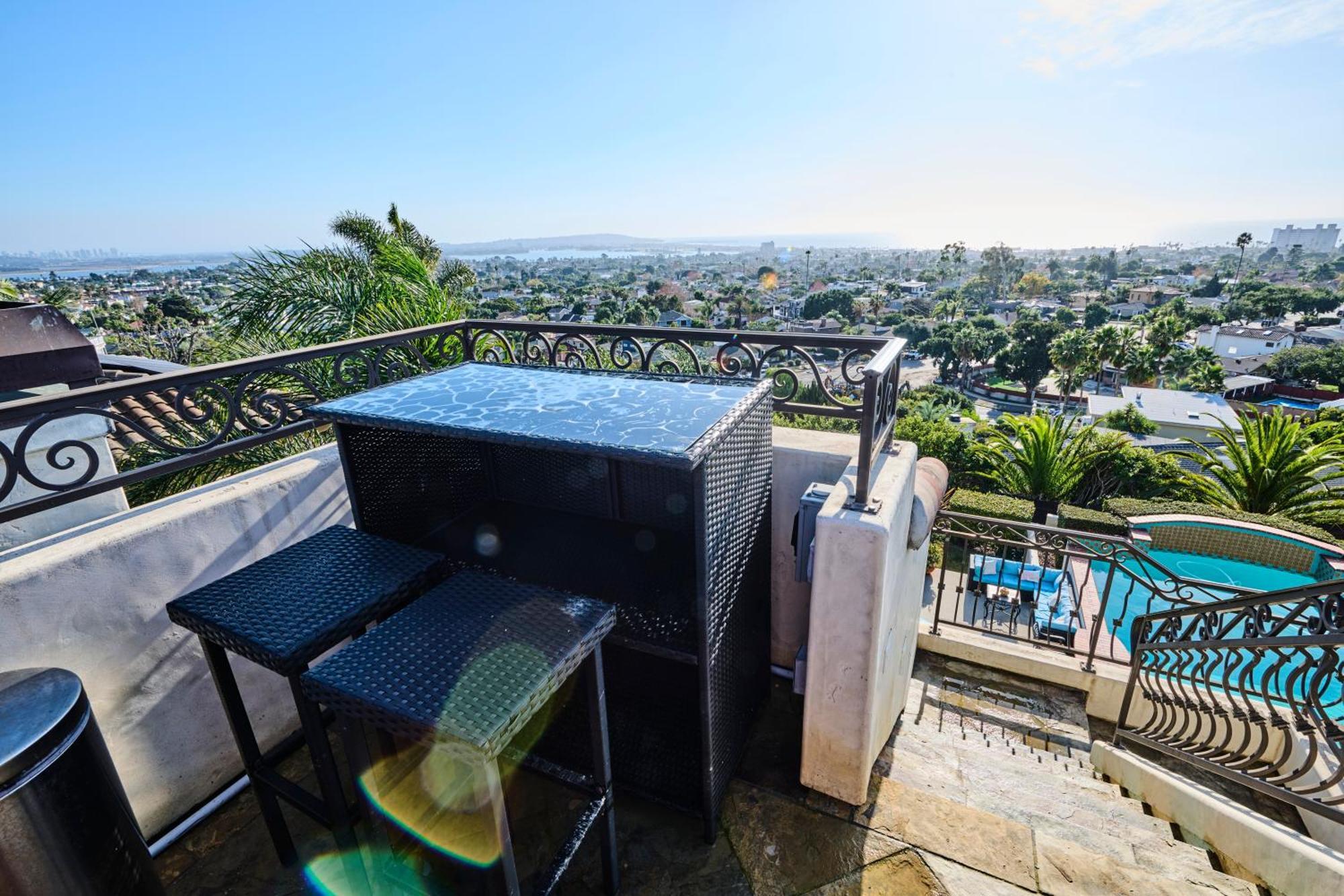 סן דייגו 360 Degree Ocean & City Views With Pool, Spa, Close To The Beach! Pets Ok מראה חיצוני תמונה