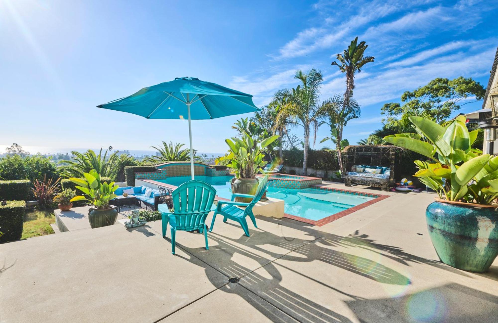 סן דייגו 360 Degree Ocean & City Views With Pool, Spa, Close To The Beach! Pets Ok מראה חיצוני תמונה